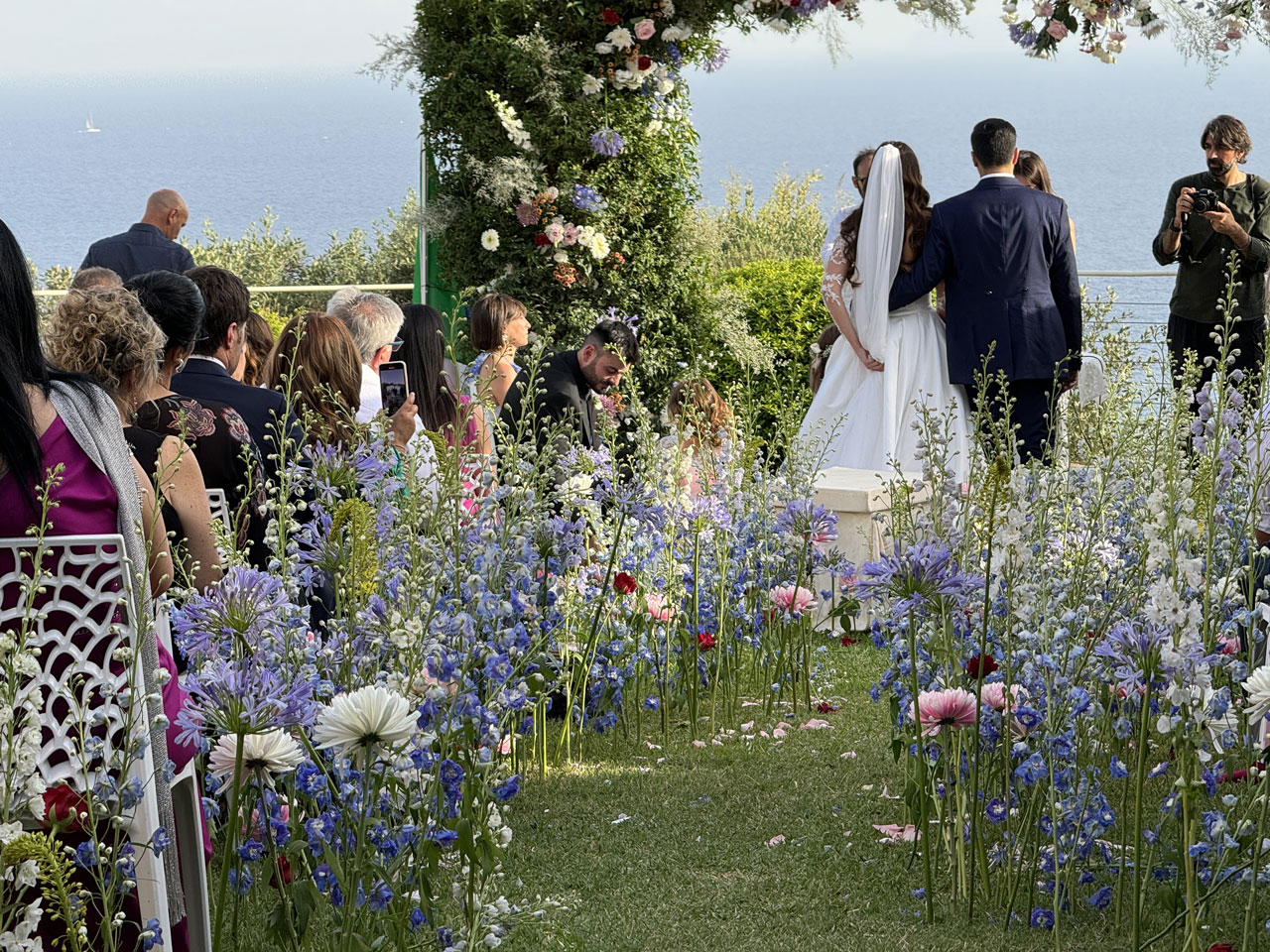 Matrimonio internazionale intimo ed elegante a Cala dei Balcani, Santa Cesarea Terme, Salento, Puglia