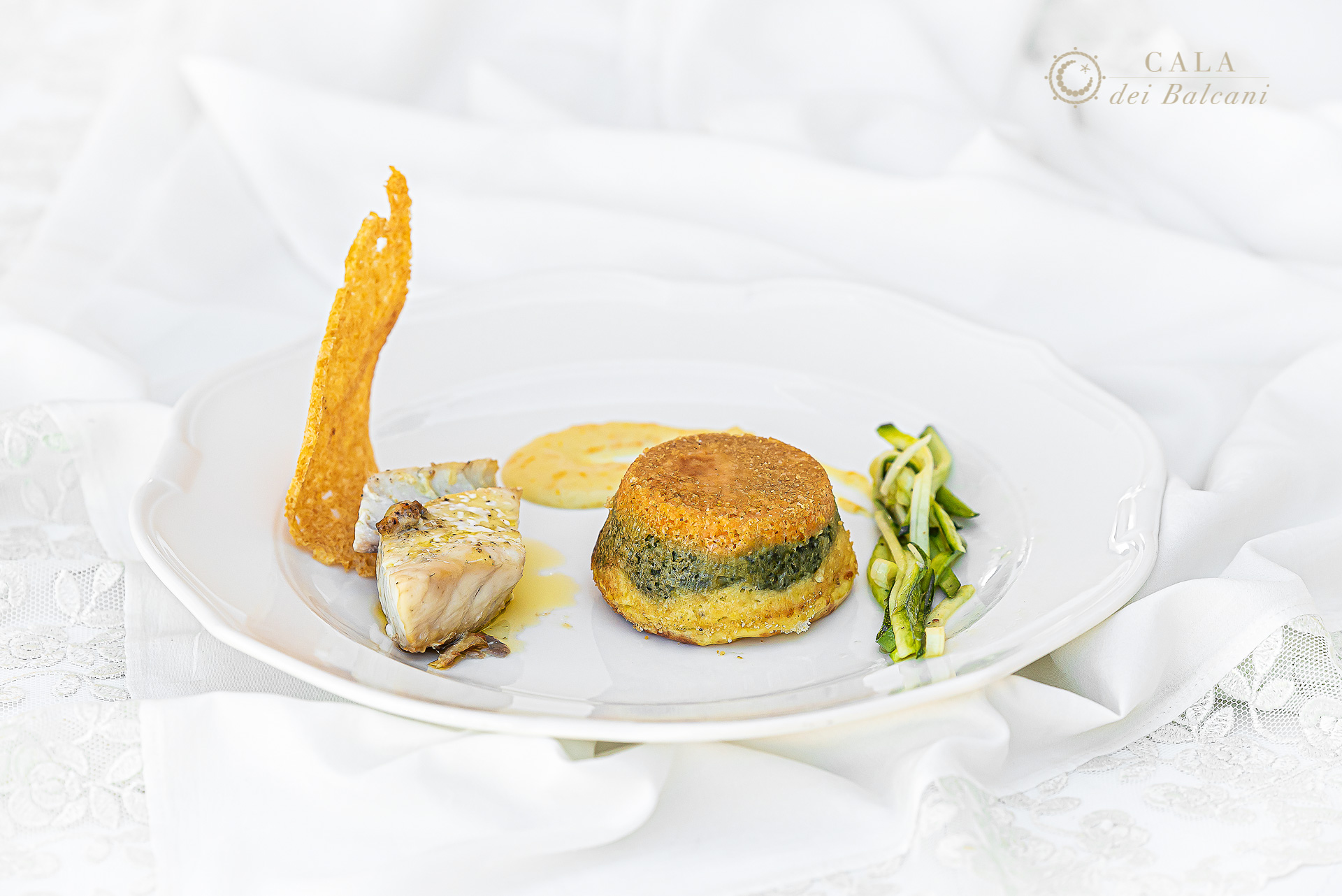 Cucina gourmet per ricevimenti nuziali a Cala dei Balcani — alta ristorazione Santa Cesarea Terme, Salento