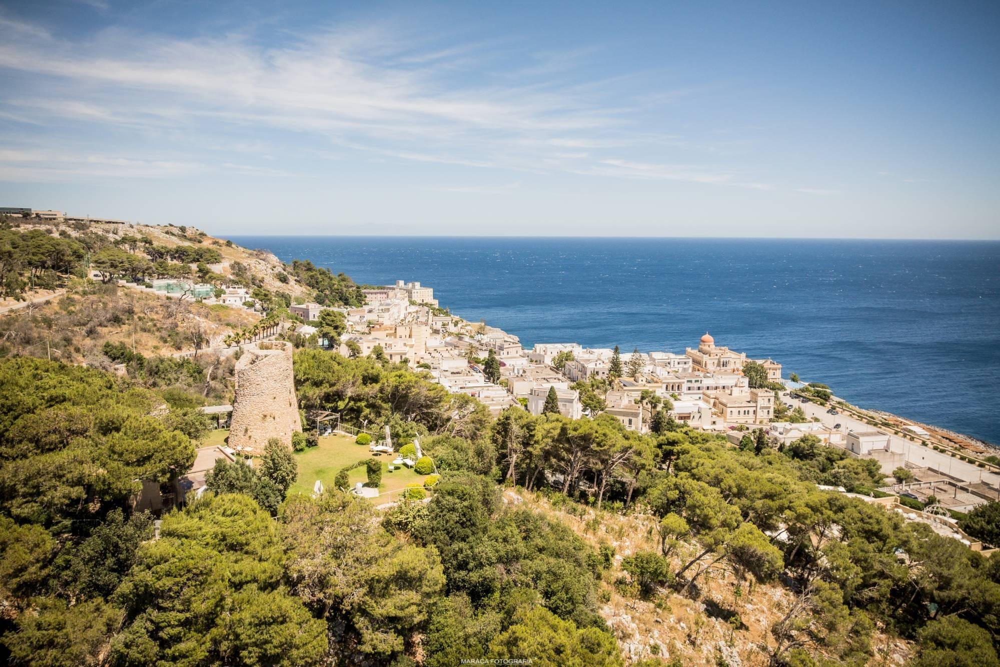 Cerimonia nuziale alla Torre Saracena di Cala dei Balcani — Santa Cesarea Terme, Salento, Lecce