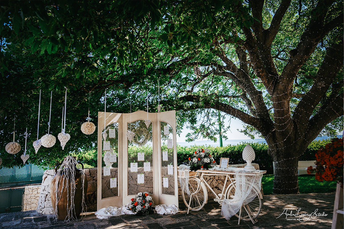 Location matrimoni Santa Cesarea Terme con vista mare Adriatico — Cala dei Balcani, Salento, Lecce, Puglia