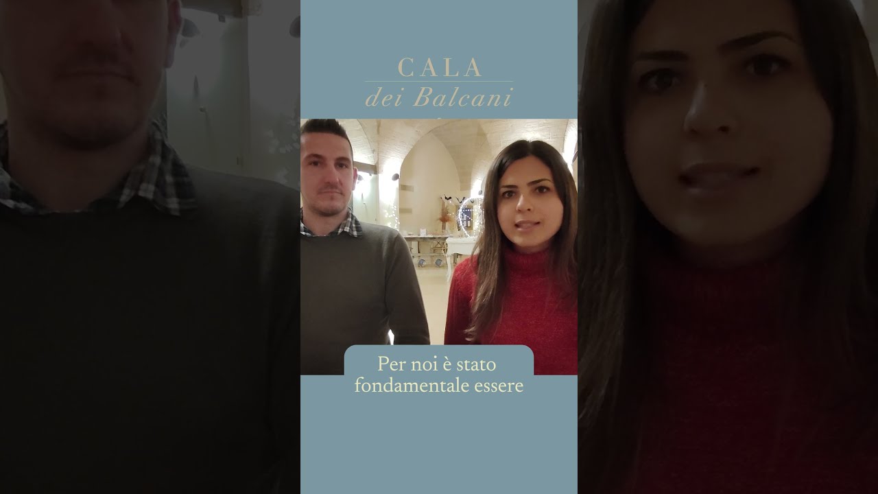 Cristina e Matteo sposi a Cala dei Balcani — matrimonio organizzato a distanza, Salento