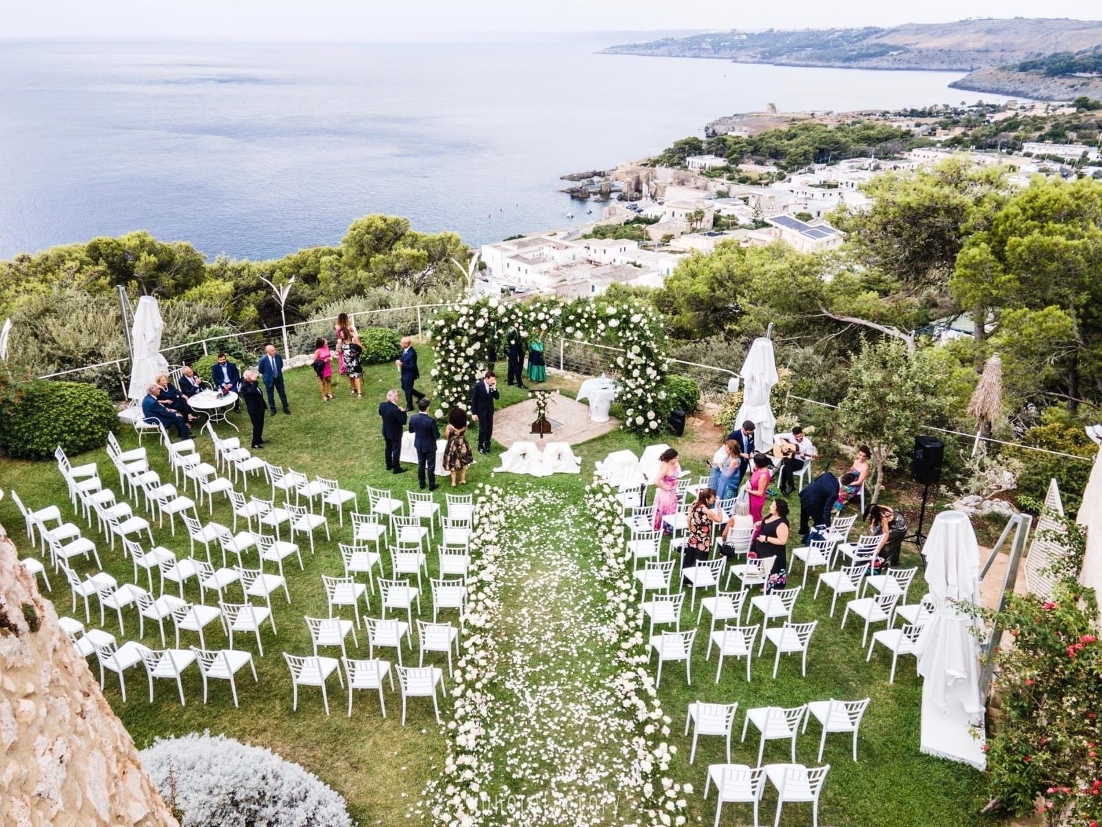 Matrimonio lusso cala dei balcani, Salento 06