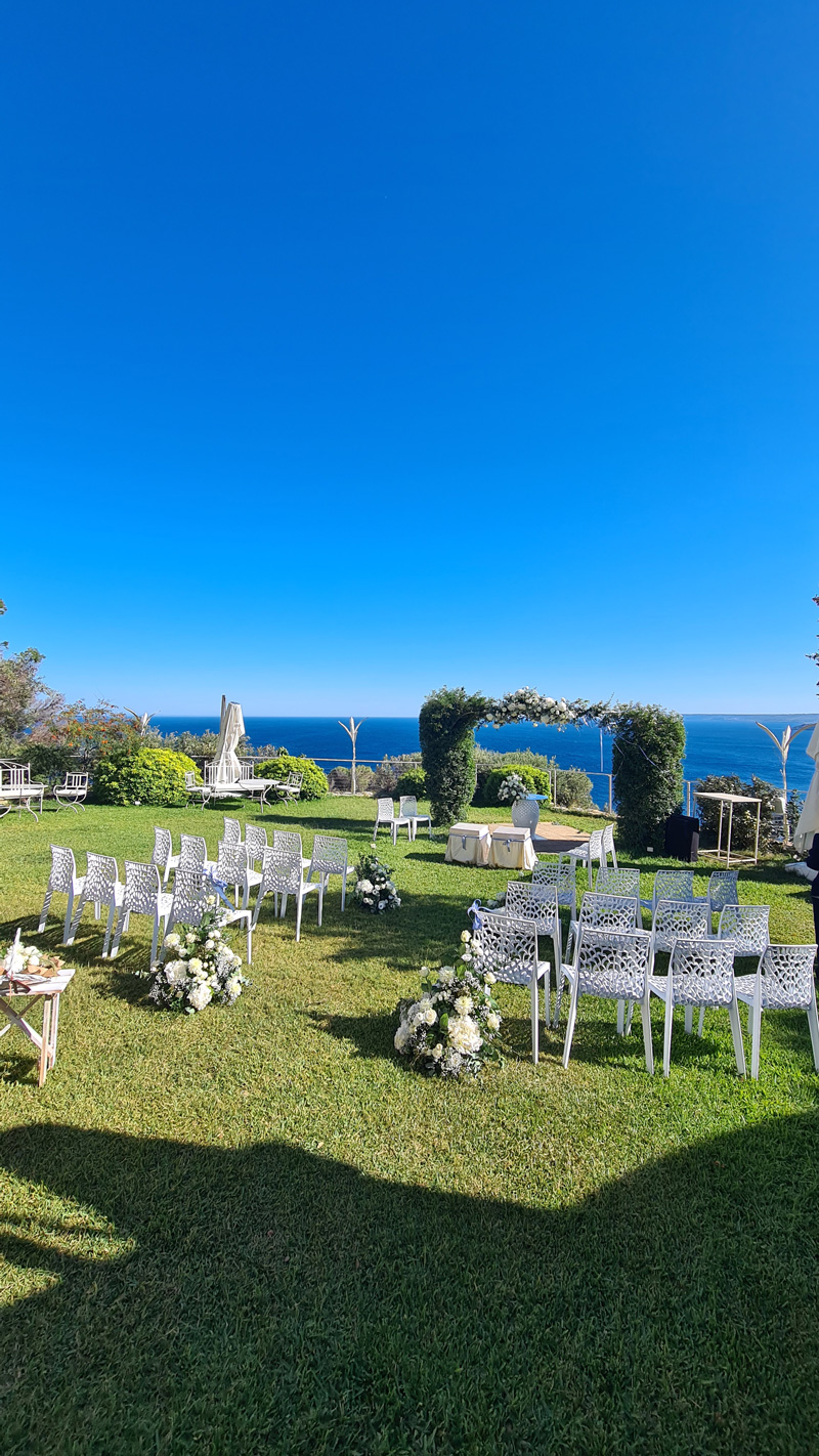 Matrimonio con pochi invitati — semplicità ed eleganza a Cala dei Balcani Salento