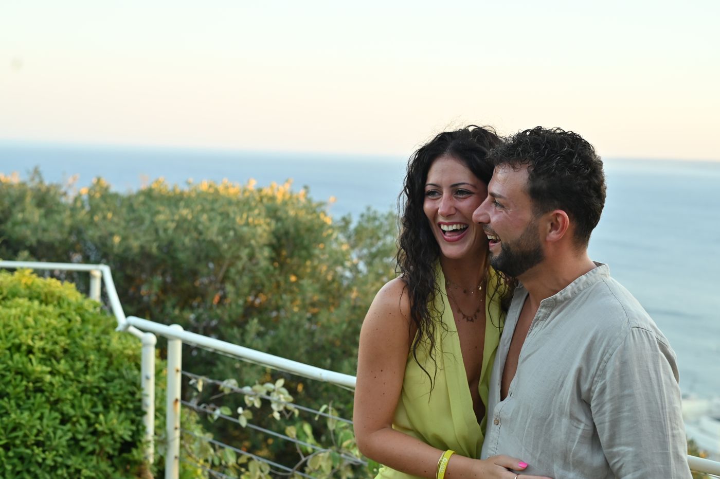 Couples on the red carpet during Rivivi il tuo Sì