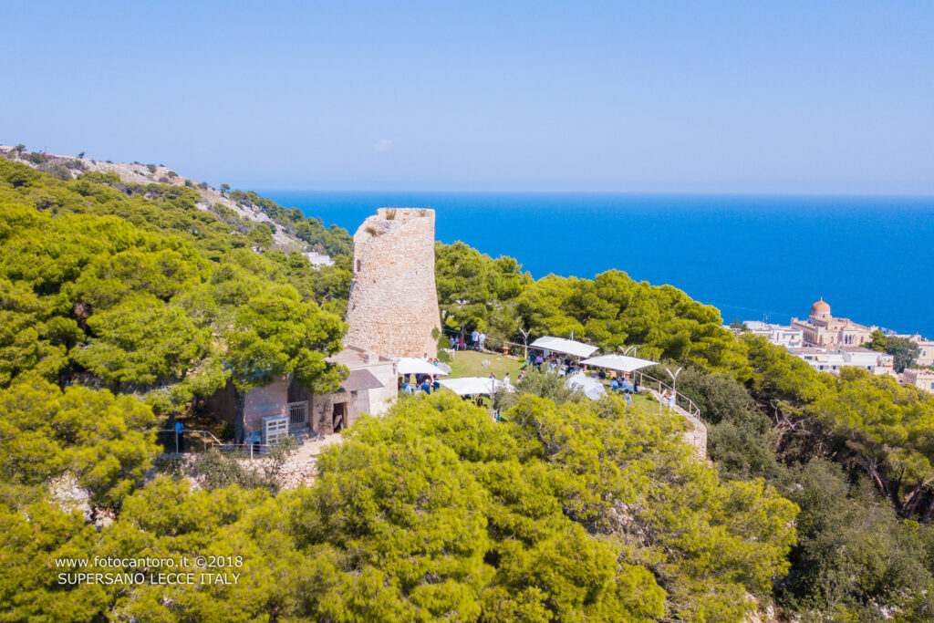 Cala dei Balcani vista mare Salento — location matrimoni Santa Cesarea Terme